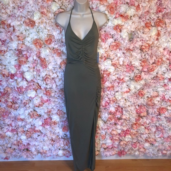 Olive maxi dress - Picture 3 of 4